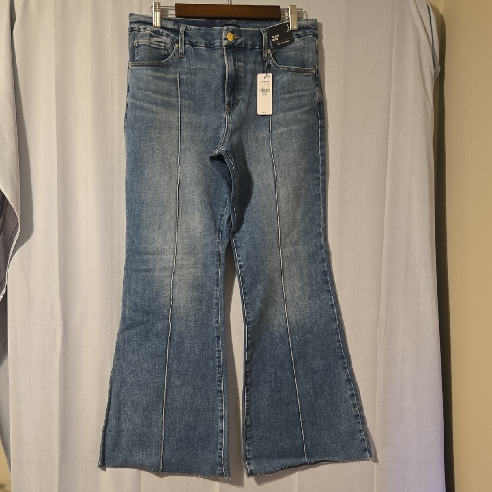 Express Light Blue Flare Jeans